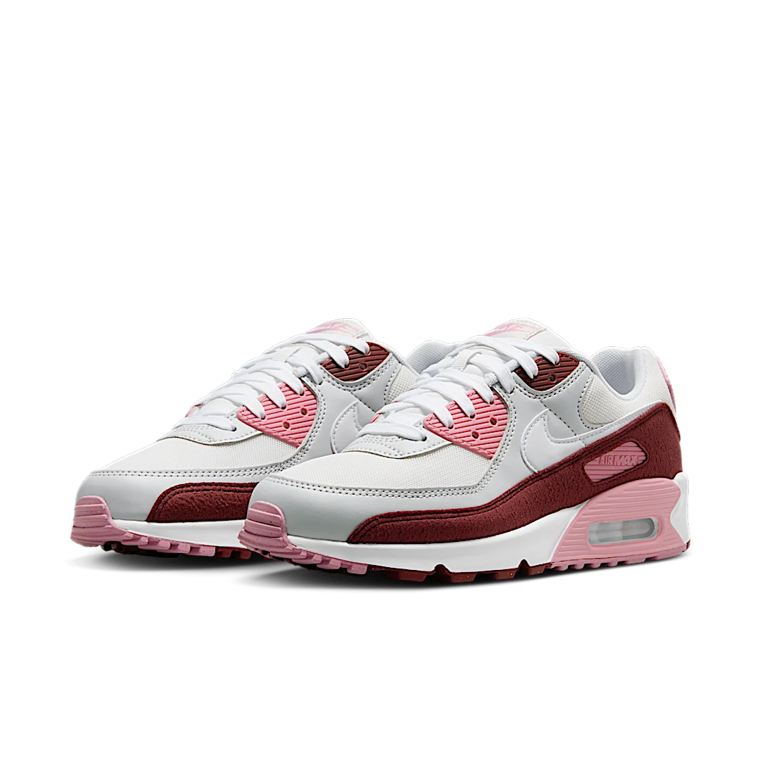 Nike Air Max 90 SE Neapolitan, Dark Team Red/Platinum Tint/Pure Platinum/White (HM9451-600)