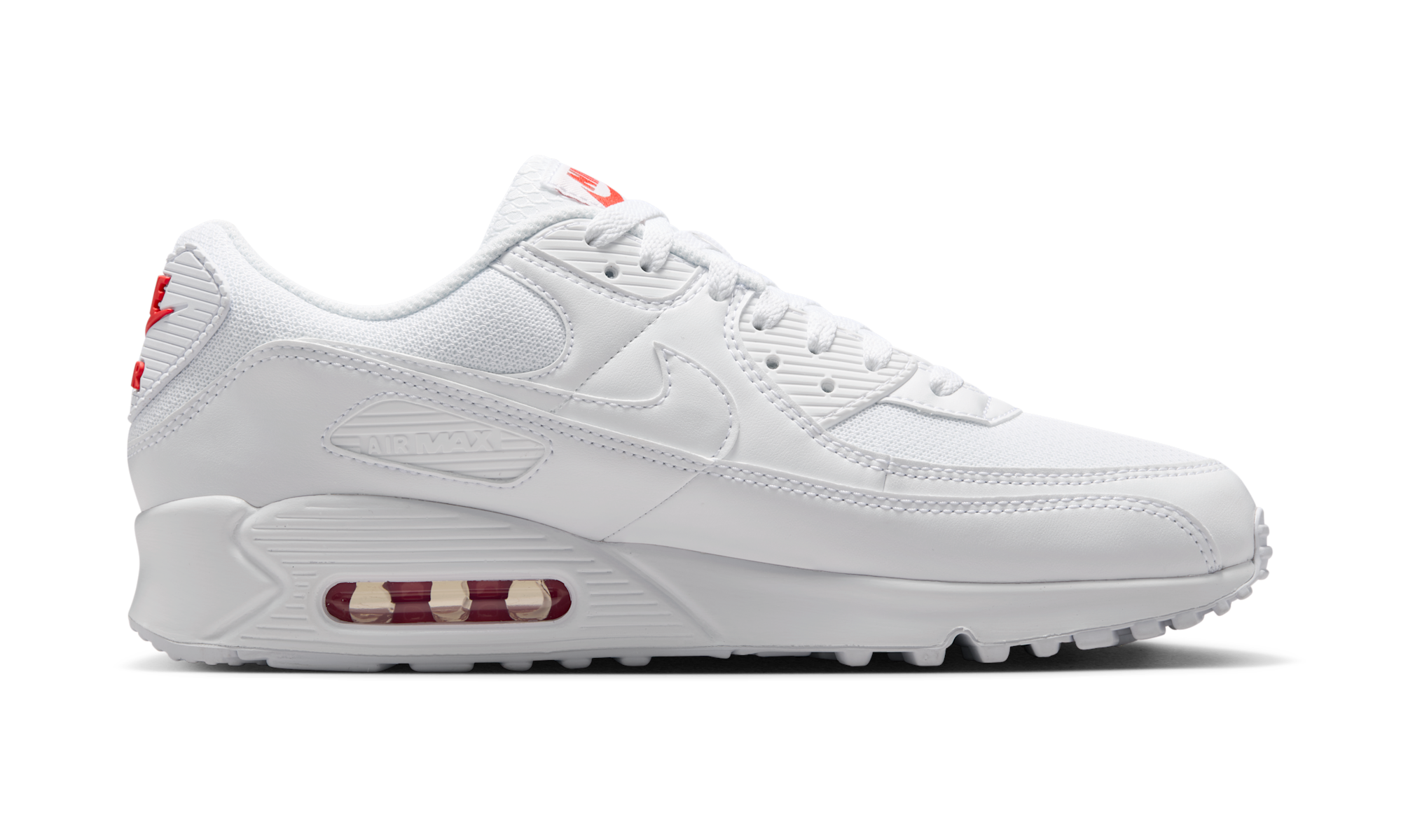 Nike Air Max 90 White Light Crimson