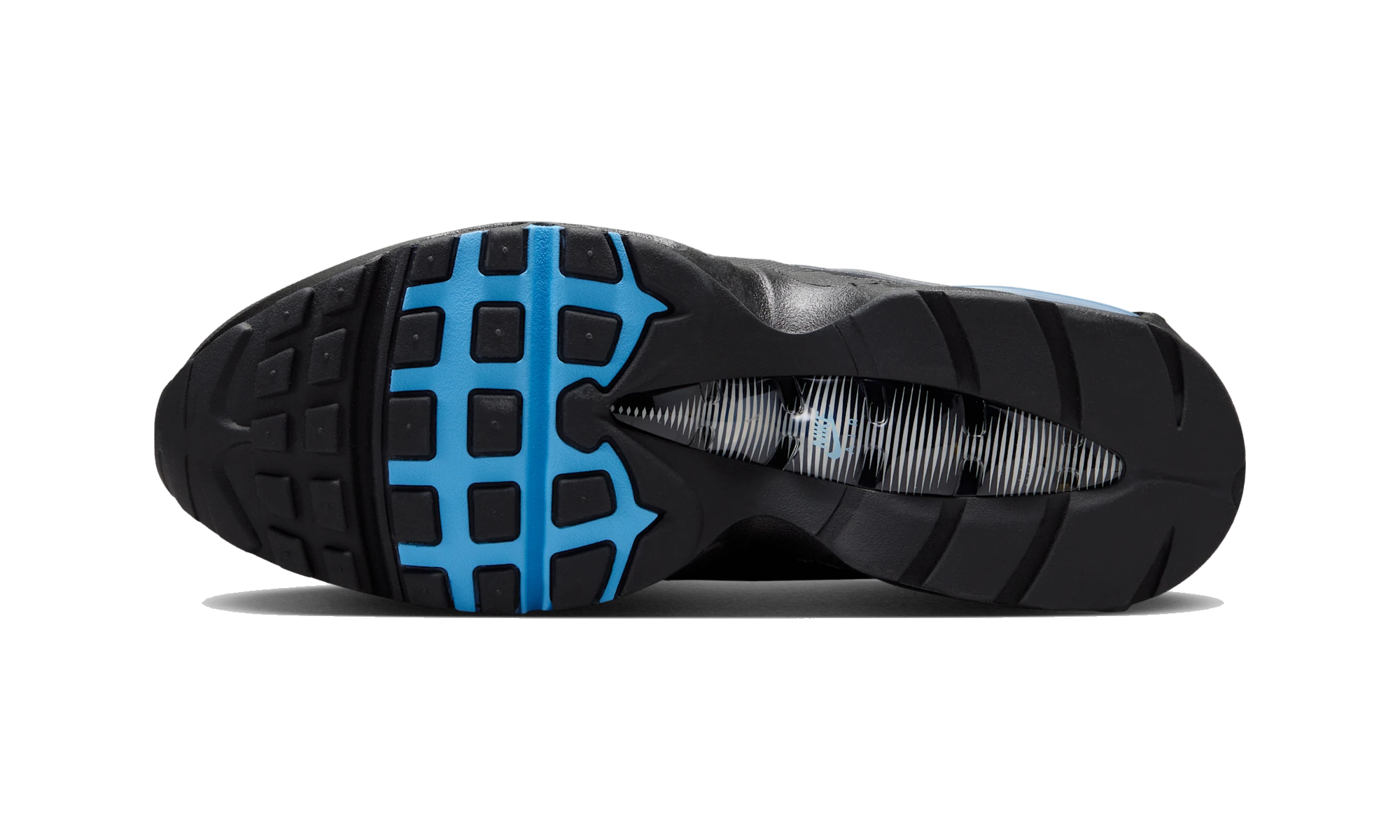 Nike Air Max 95 Big Bubble Tech Black University Blue