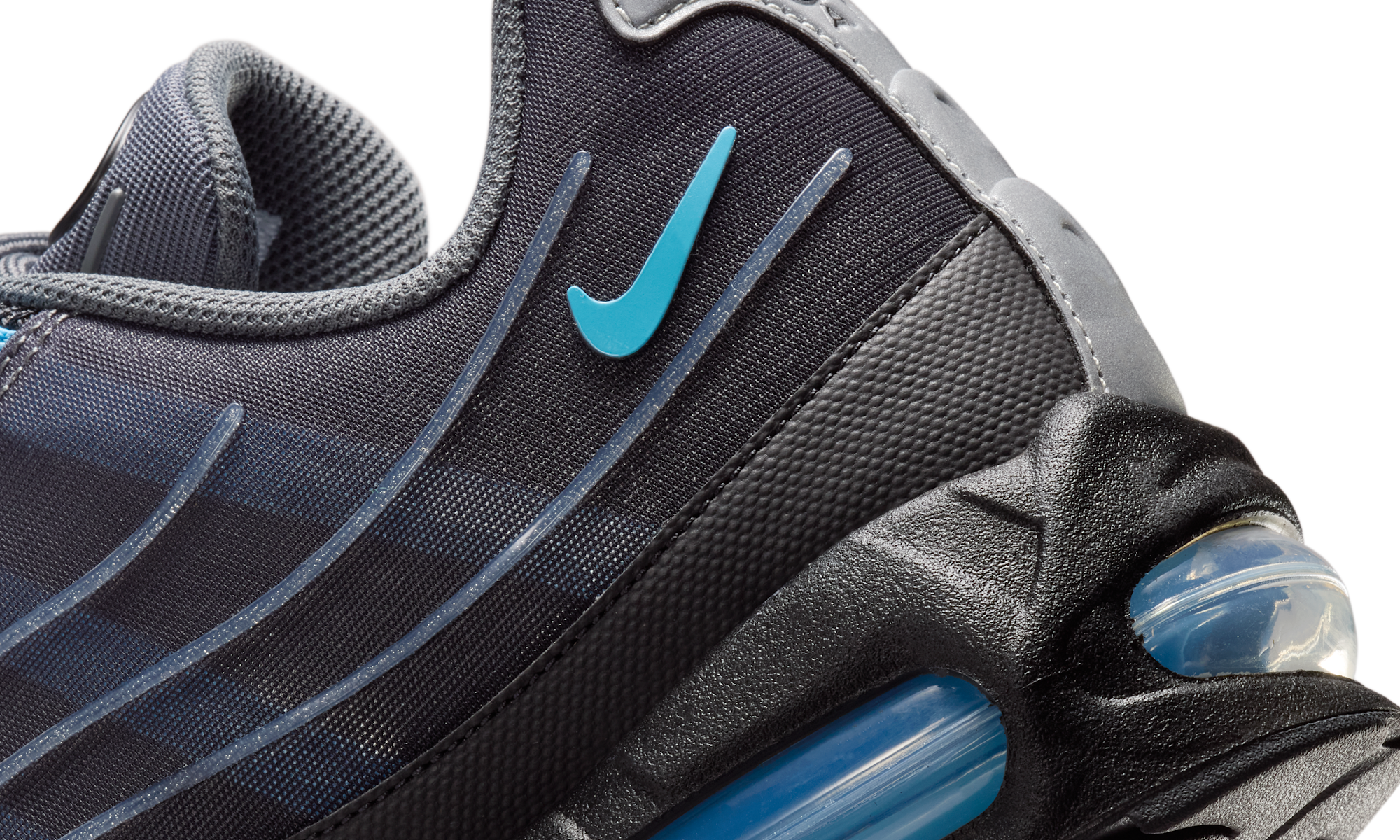 Nike Air Max 95 Big Bubble Tech Black University Blue