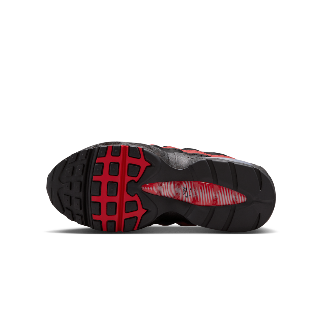 Nike Air Max 95 Black Team Crimson - Sneak