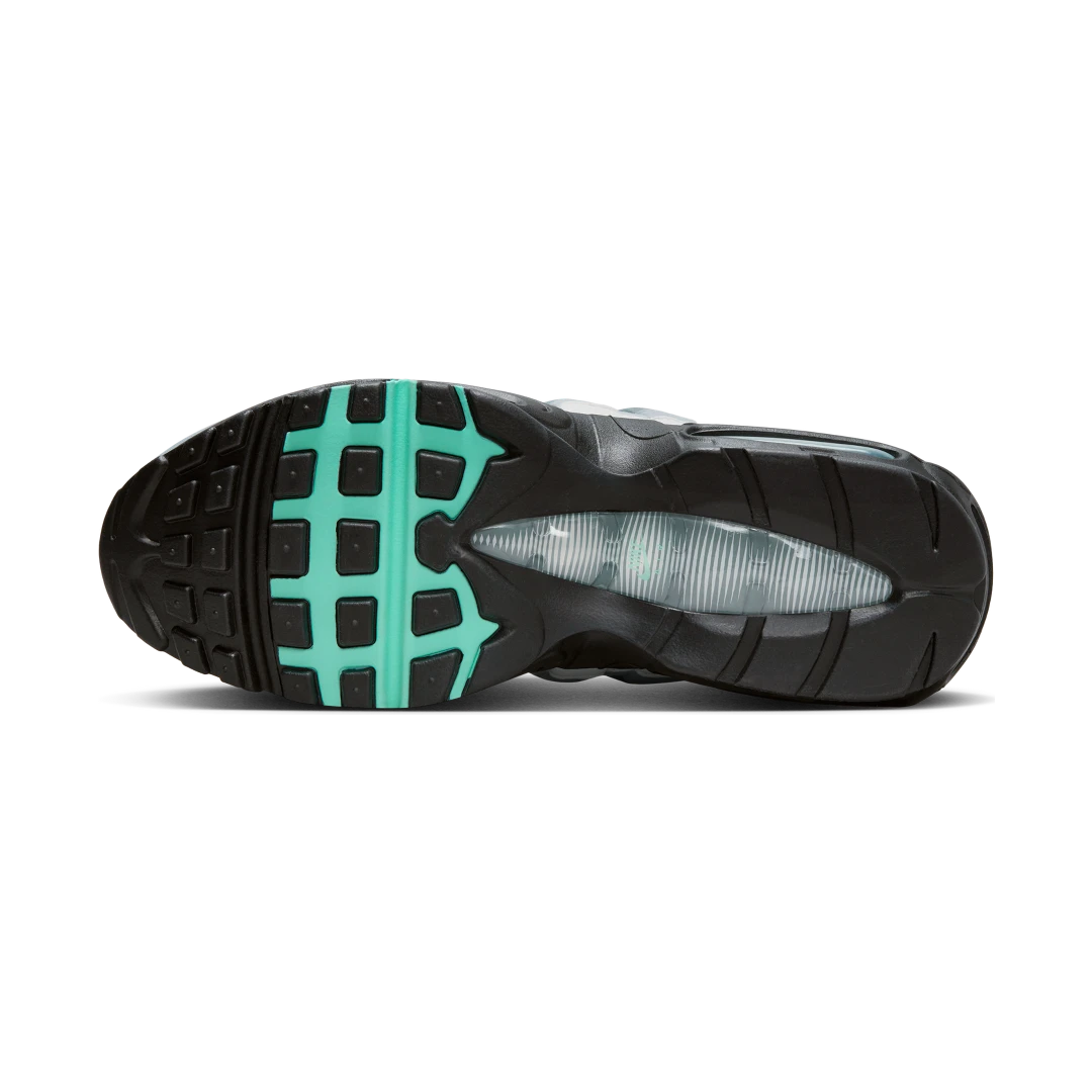 Nike Air Max 95 Hyper Turquoise, White/Hyper Turquoise/Iron Grey/Cool Grey (FV4710-100)