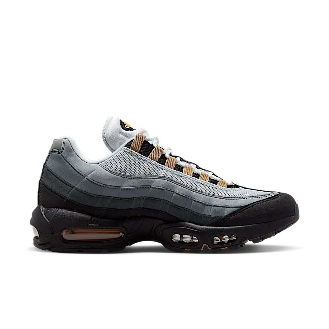 Nike Air Max 95 Icons Yellow Strike, White/Wolf Grey/Cool Grey/Yellow Strike (DX4236-100)