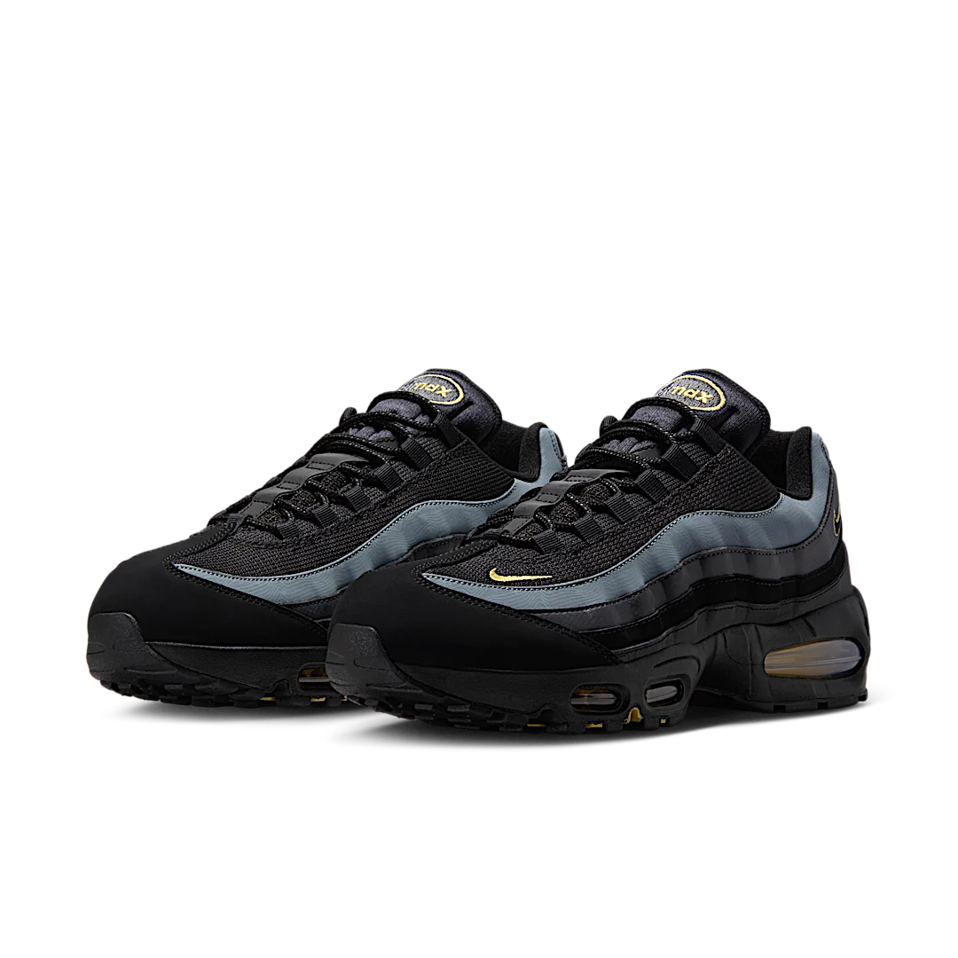 Nike Air Max 95 OG Big Bubble Batman, Black/Buff Gold/Anthracite/Black (IB7682-002)