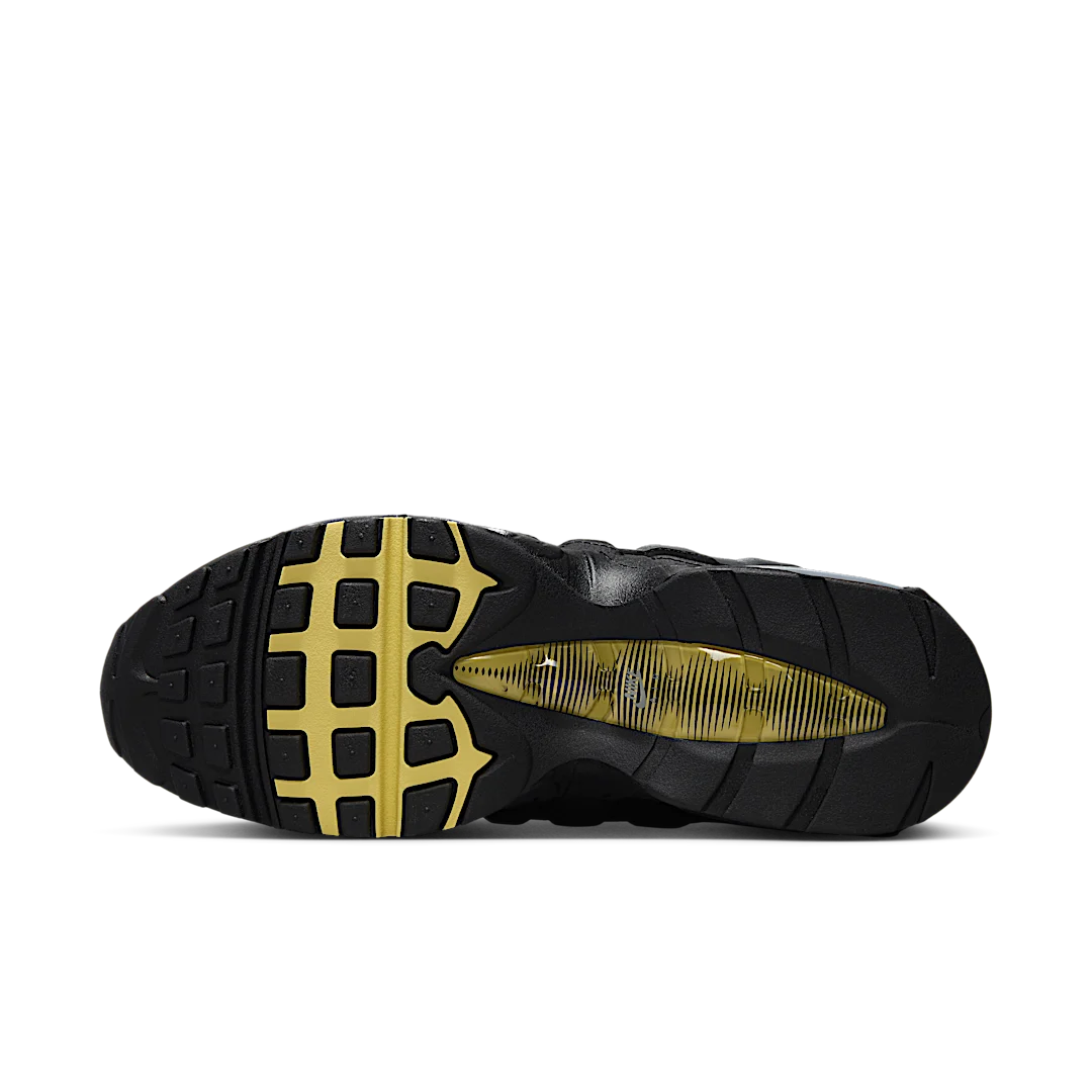 Nike Air Max 95 OG Big Bubble Batman, Black/Buff Gold/Anthracite/Black (IB7682-002)