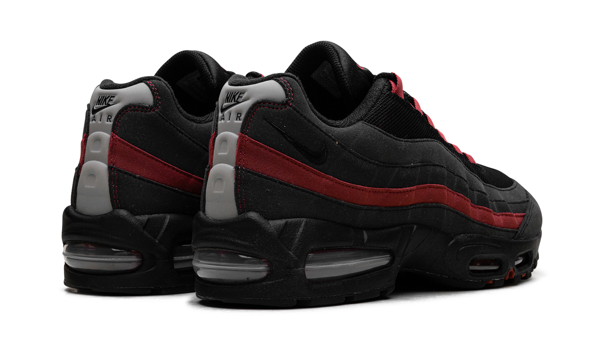 Nike Air Max 95 OG Big Bubble Black Crimson Grey