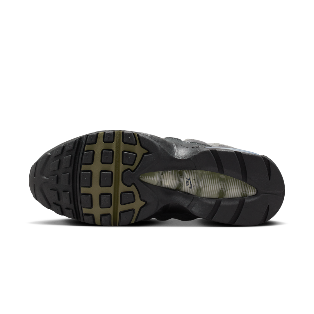 Nike Air Max 95 OG Big Bubble Black Medium Olive, Black/White/Reflect Silver/Medium Olive (HJ5996-003)