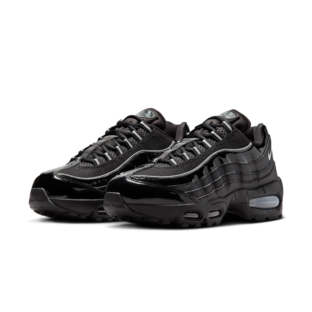 Nike Air Max 95 OG Big Bubble Black Patent, Black/Reflect Silver/White/Metallic Silver (IB6397-001)