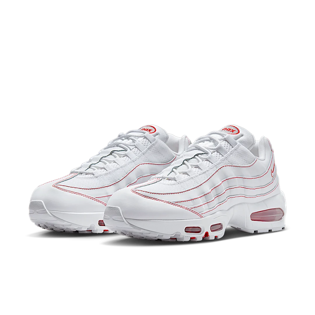 Nike Air Max 95 OG Big Bubble White University Red