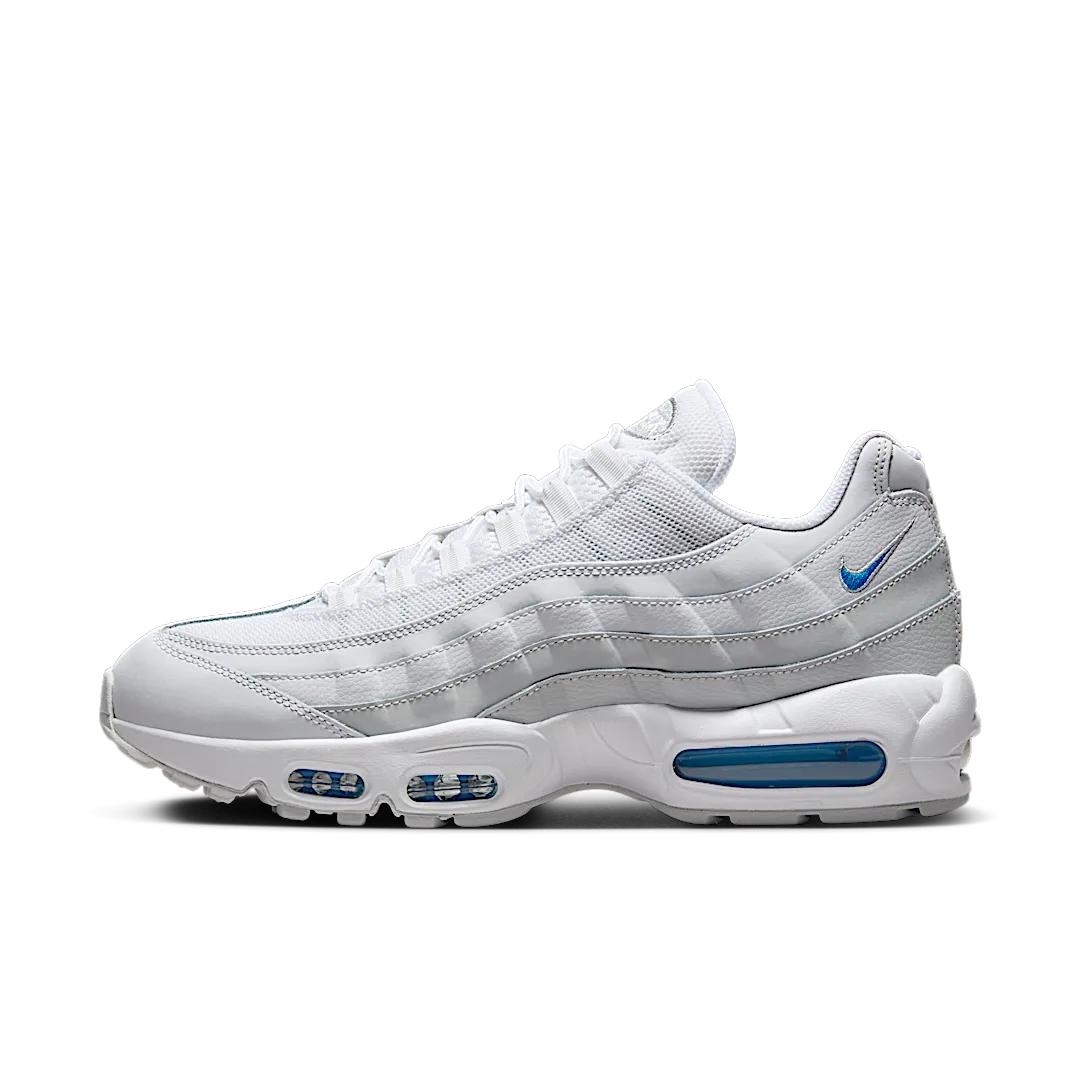 Nike Air Max 95 Photon Dust Photo Blue, White/Photon Dust/Stadium Grey/Photo Blue (HF0121-100)