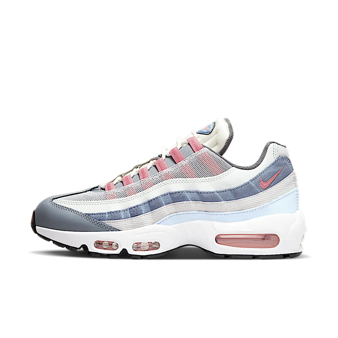 Nike Air Max 95 Vast Grey Red Stardust, Vast Grey/Red Stardust-White (DM0011-008)