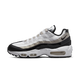 Nike Air Max 95 White Light Iron Ore Black Patent