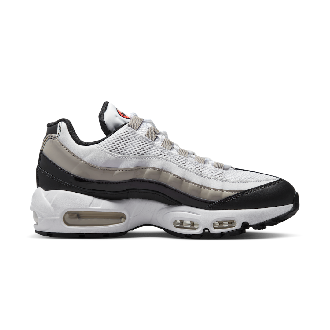 Nike Air Max 95 White Light Iron Ore Black Patent