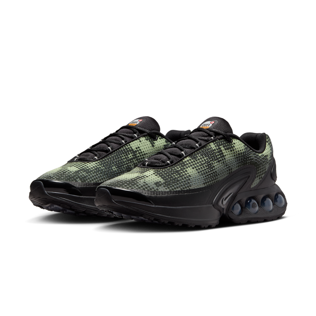 Nike Air Max Dn Black Olive Aura Medium Olive Metallic Silver