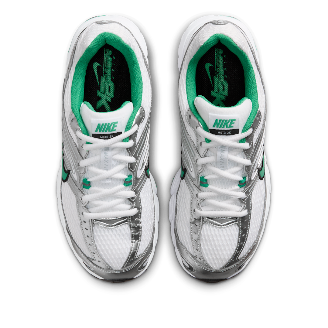 Nike Air Max Moto 2K White Stadium Green, White/Stadium Green/Metallic Silver/Black (HQ2056-102)