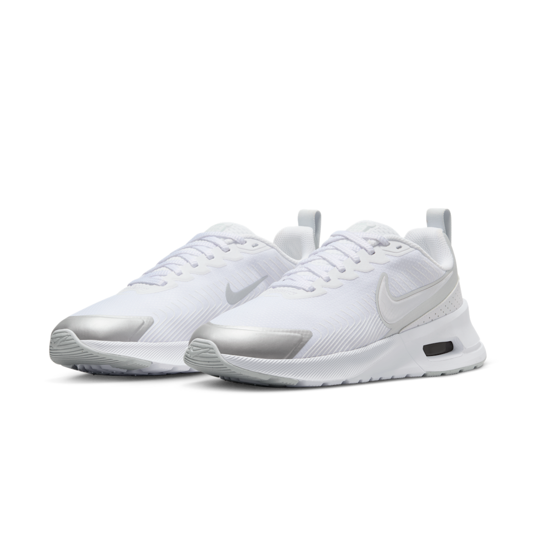Nike Air Max Nuaxis White Pure Platinum Metallic Silver