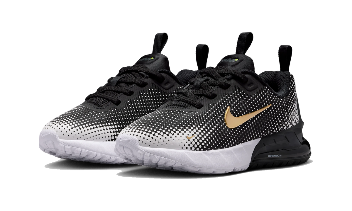 Nike Air Max Phoenix Black White Metallic Gold (PS)