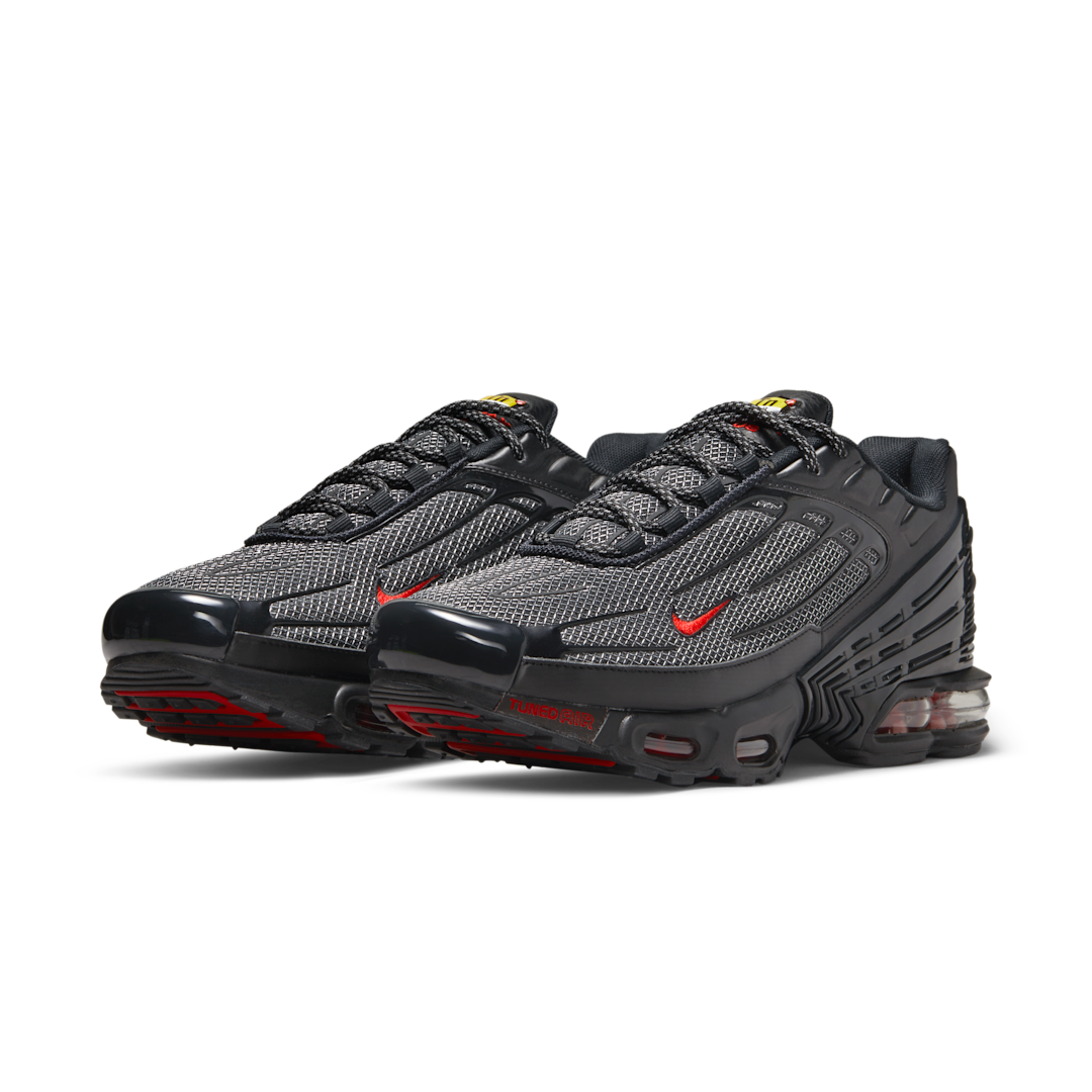 Nike Air Max Plus 3 Black Reflective Silver University Red