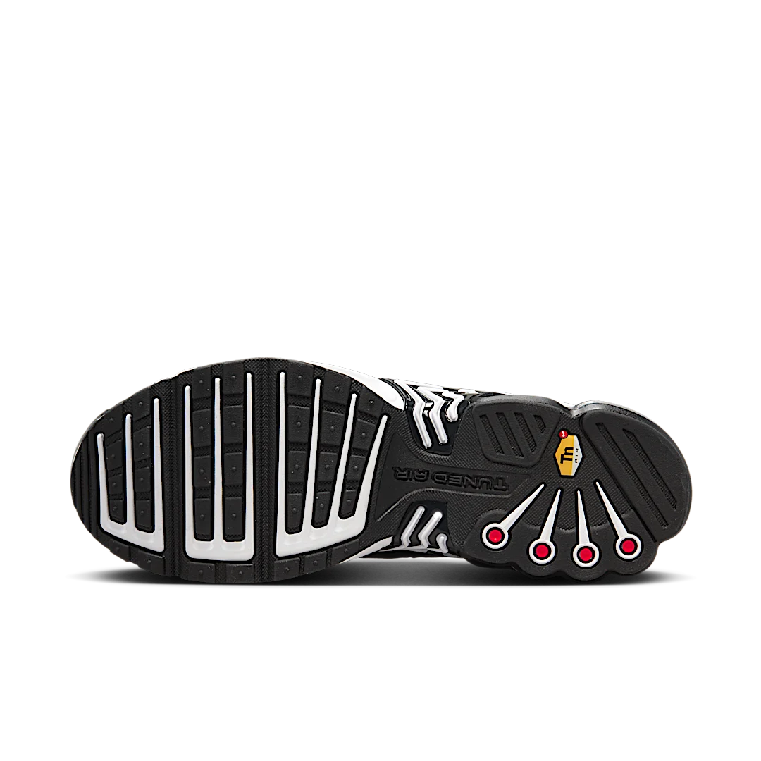 Nike Air Max Plus 3 Black White Chamois, Black/White/Chamois/Sunset Pulse (HF3838-001)