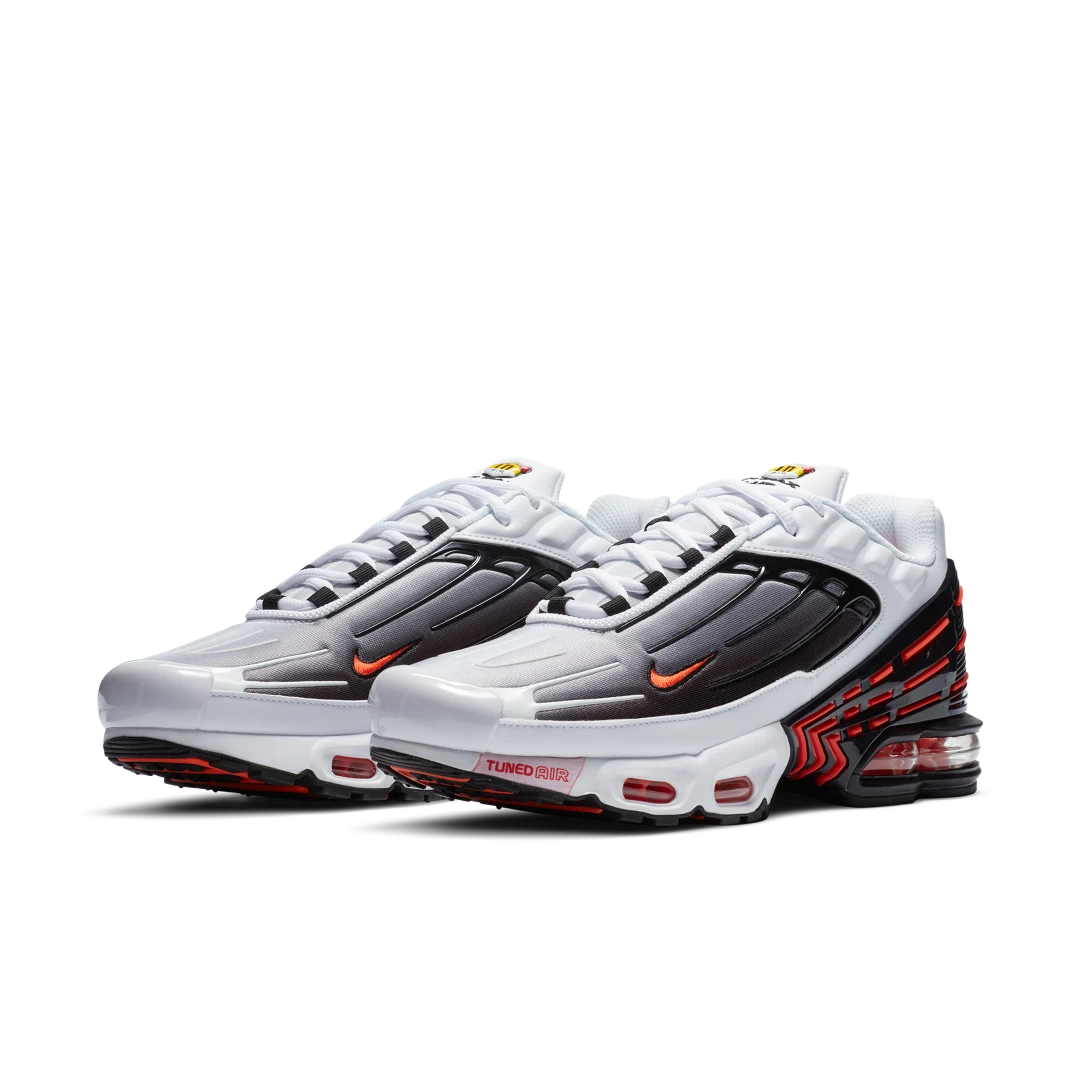 Nike Air Max Plus 3 White Black Team Orange