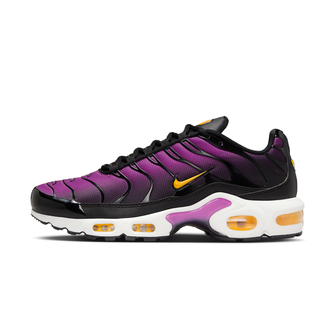 Nike Air Max Plus Black Laser Orange White Hyper Violet