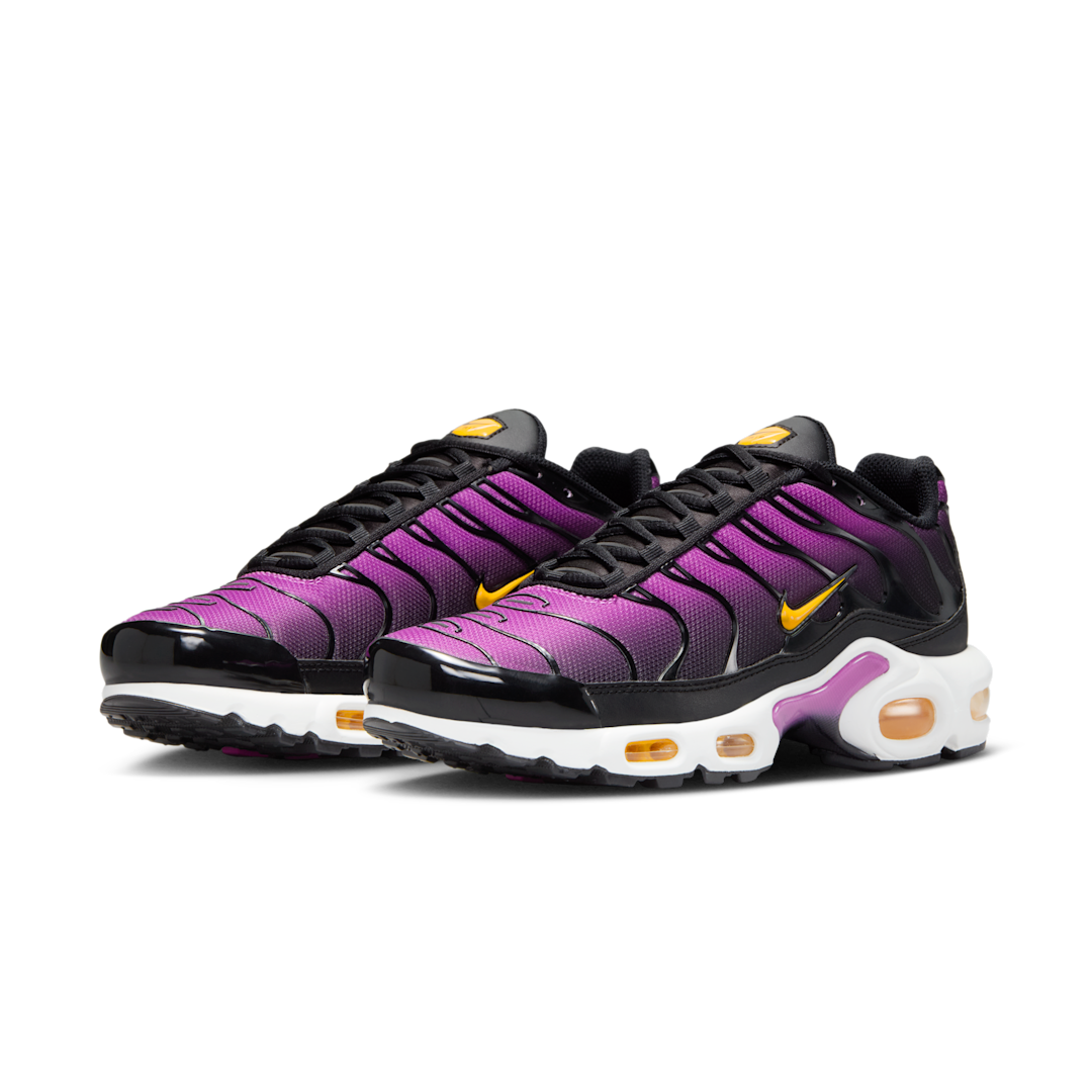 Nike Air Max Plus Black Laser Orange White Hyper Violet