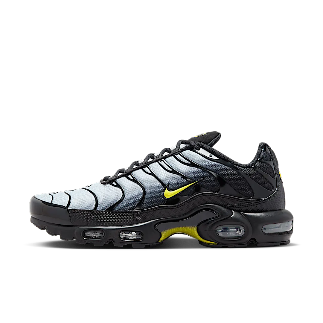 Nike Air Max Plus Black Opti Yellow, Black/Wolf Grey/Opti Yellow (DM0032-012)