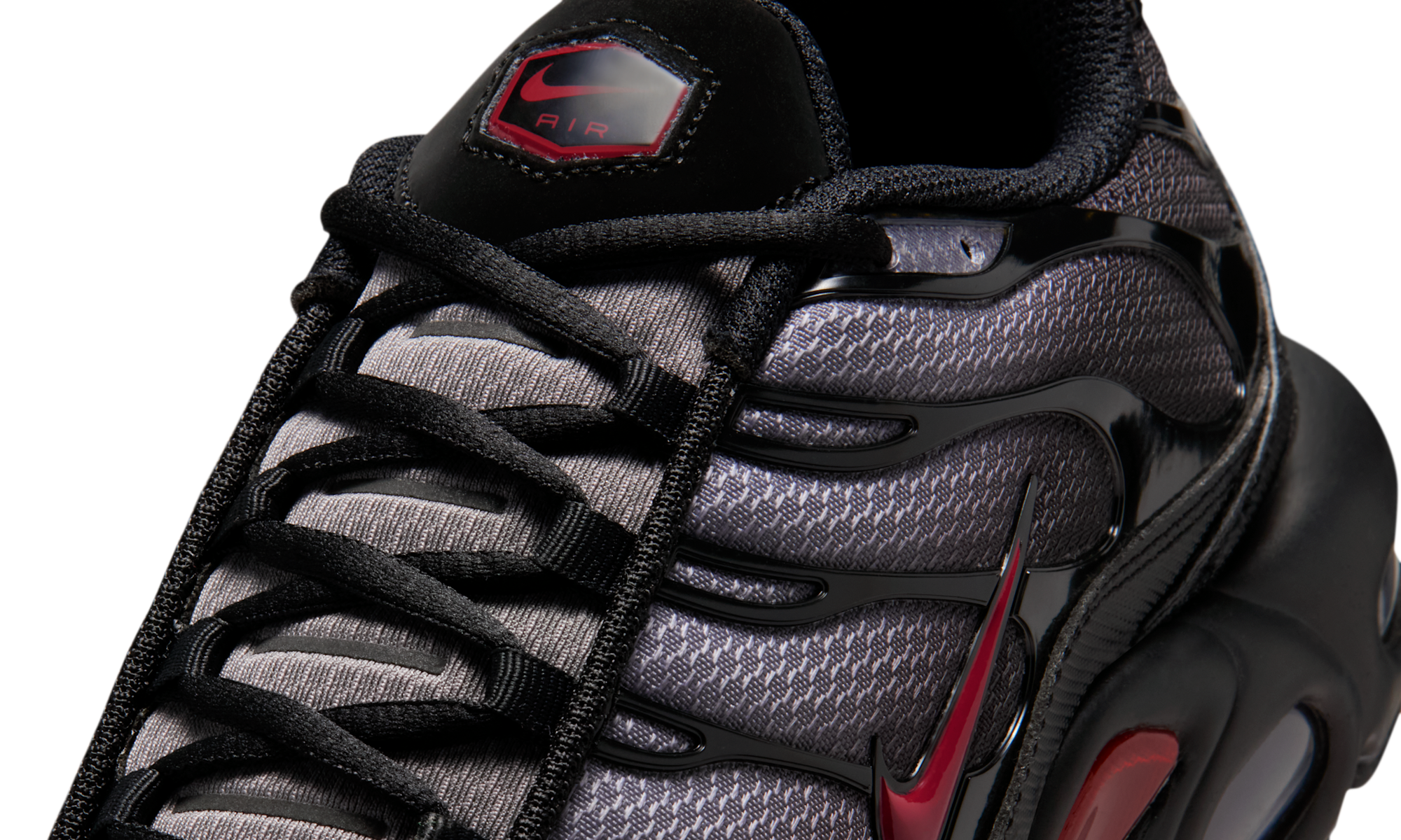 Nike Air Max Plus Black Pencil Point Team Crimson