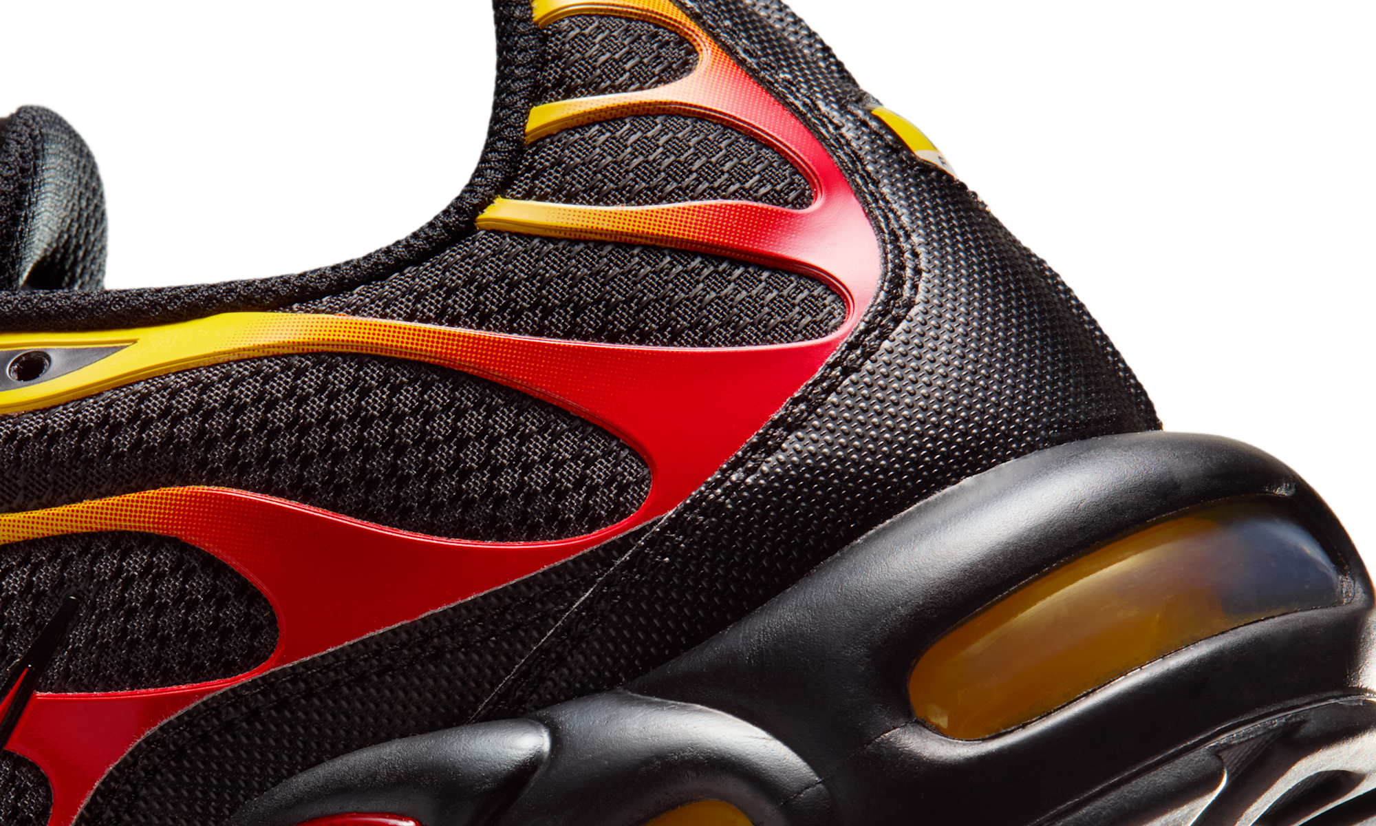 Nike Air Max Plus Black University Gold Red