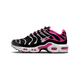 Nike Air Max Plus Black White Laser Fuchsia