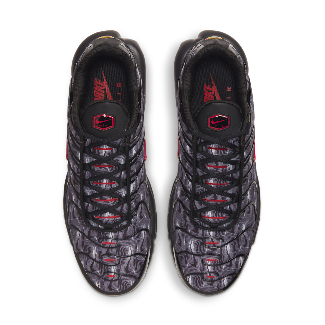 Nike Air Max Plus Topography Pack, Black/Dark Grey/Burgundy (DJ0638-001)