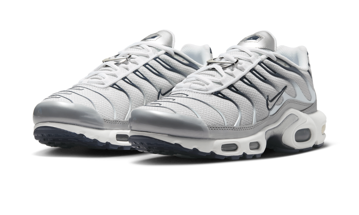Nike Air Max Plus White Ashen Slate Metallic Silver