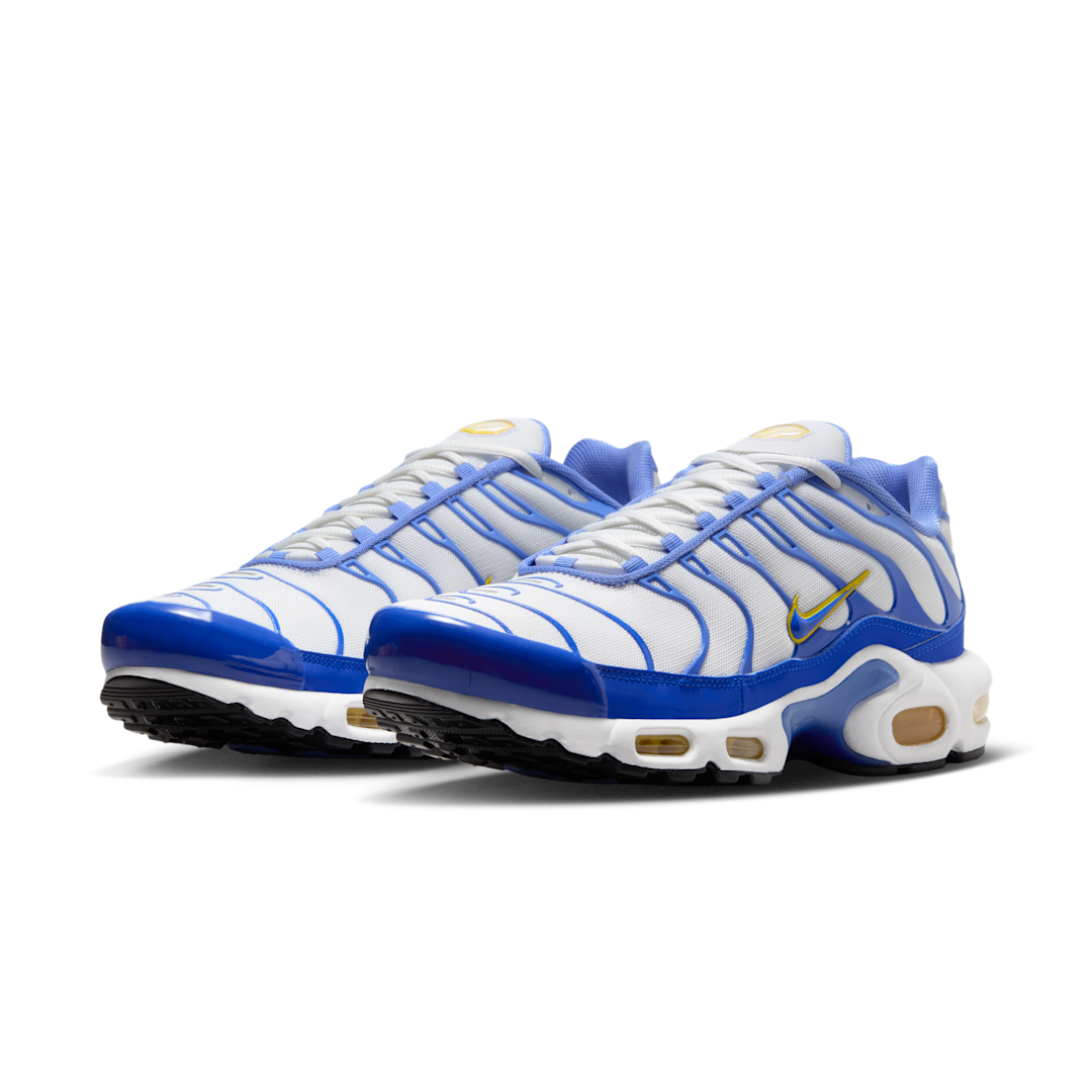 Nike Air Max Plus White Lyon Blue Varsity Maize