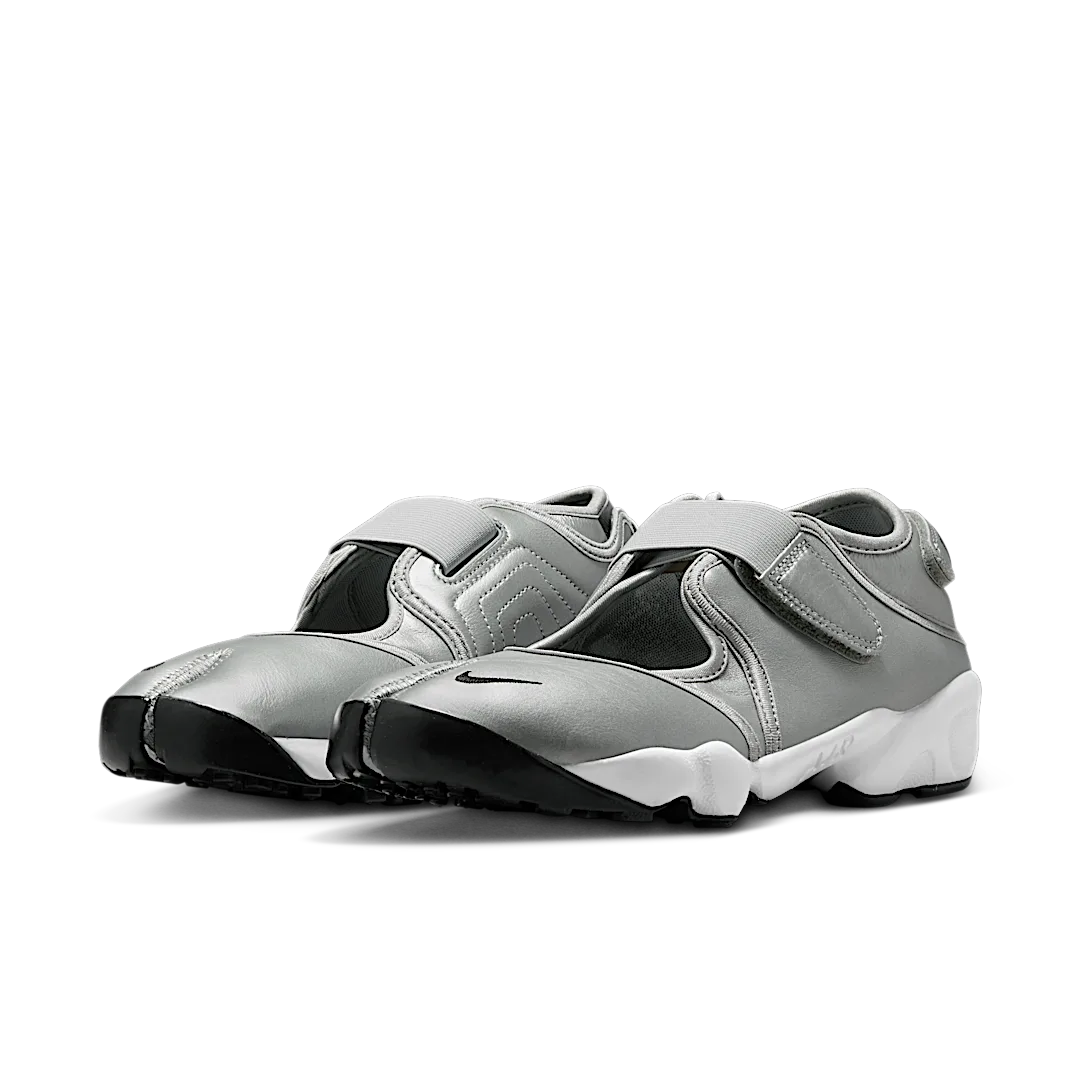 Nike Air Rift Leather Metallic Silver Sail
