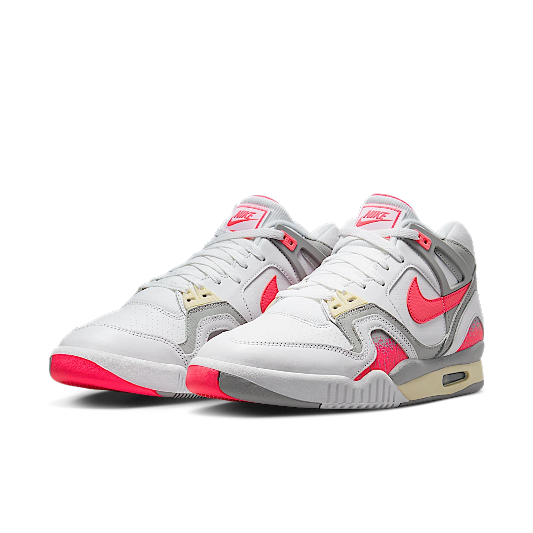 Nike Air Tech Challenge II Racer Pink, White/Racer Pink/Light Smoke Grey/Coconut Milk (FZ9033-100)