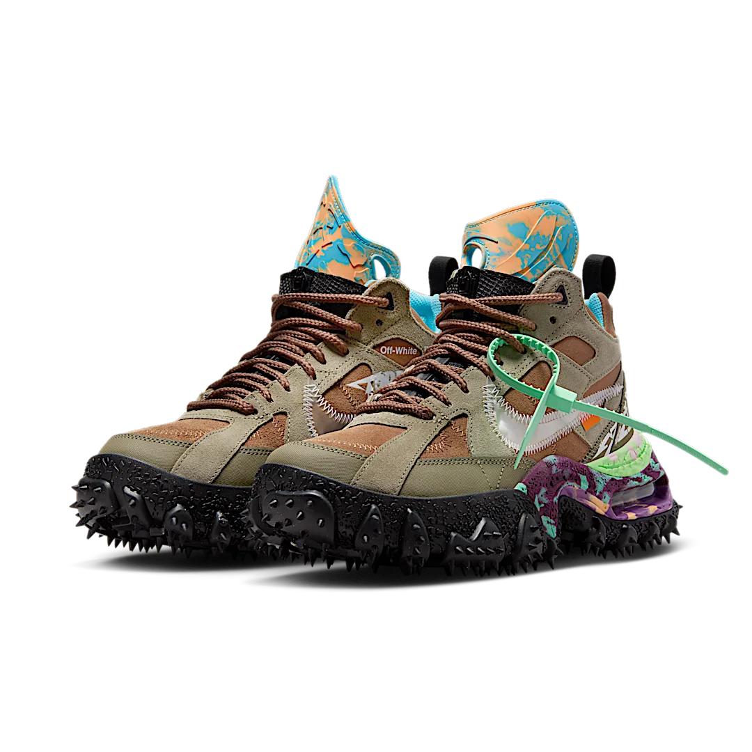 Nike Air Terra Forma Off-White Archaeo Brown, Archaeo Brown/Black-Clear (DQ1615-200)