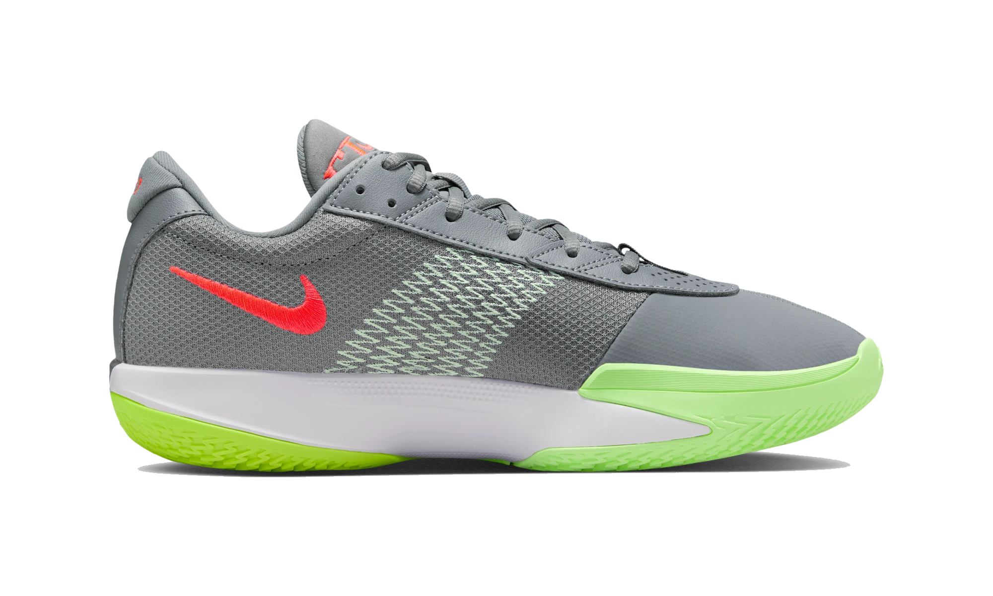 Nike Air Zoom GT Cut Academy Smoke Grey Barely Volt Crimson