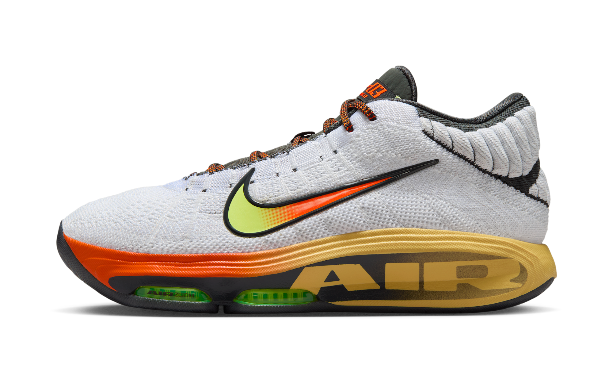 Nike Air Zoom GT Hustle 3 Big Air White Safety Orange