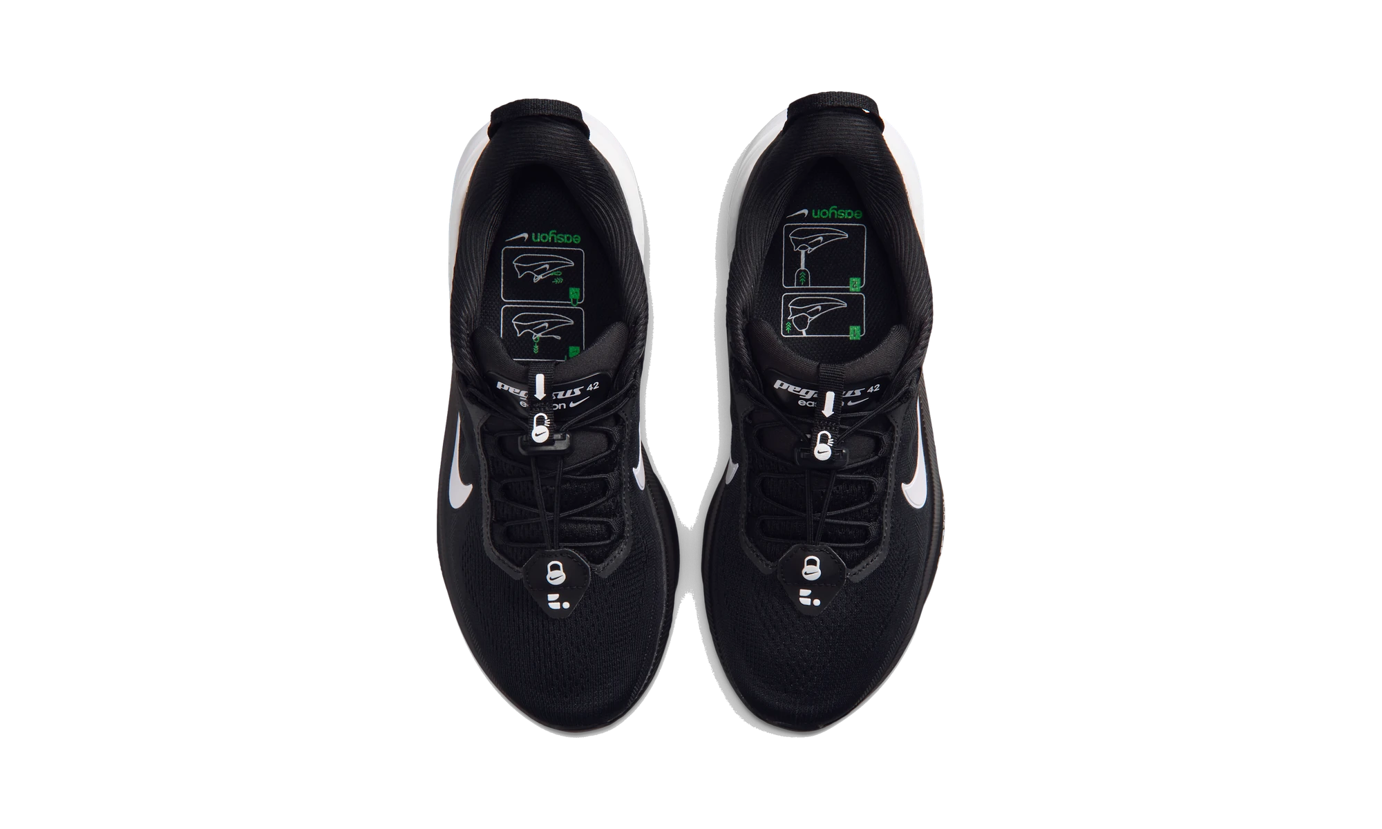 Nike Air Zoom Pegasus 42 EasyOn Black White