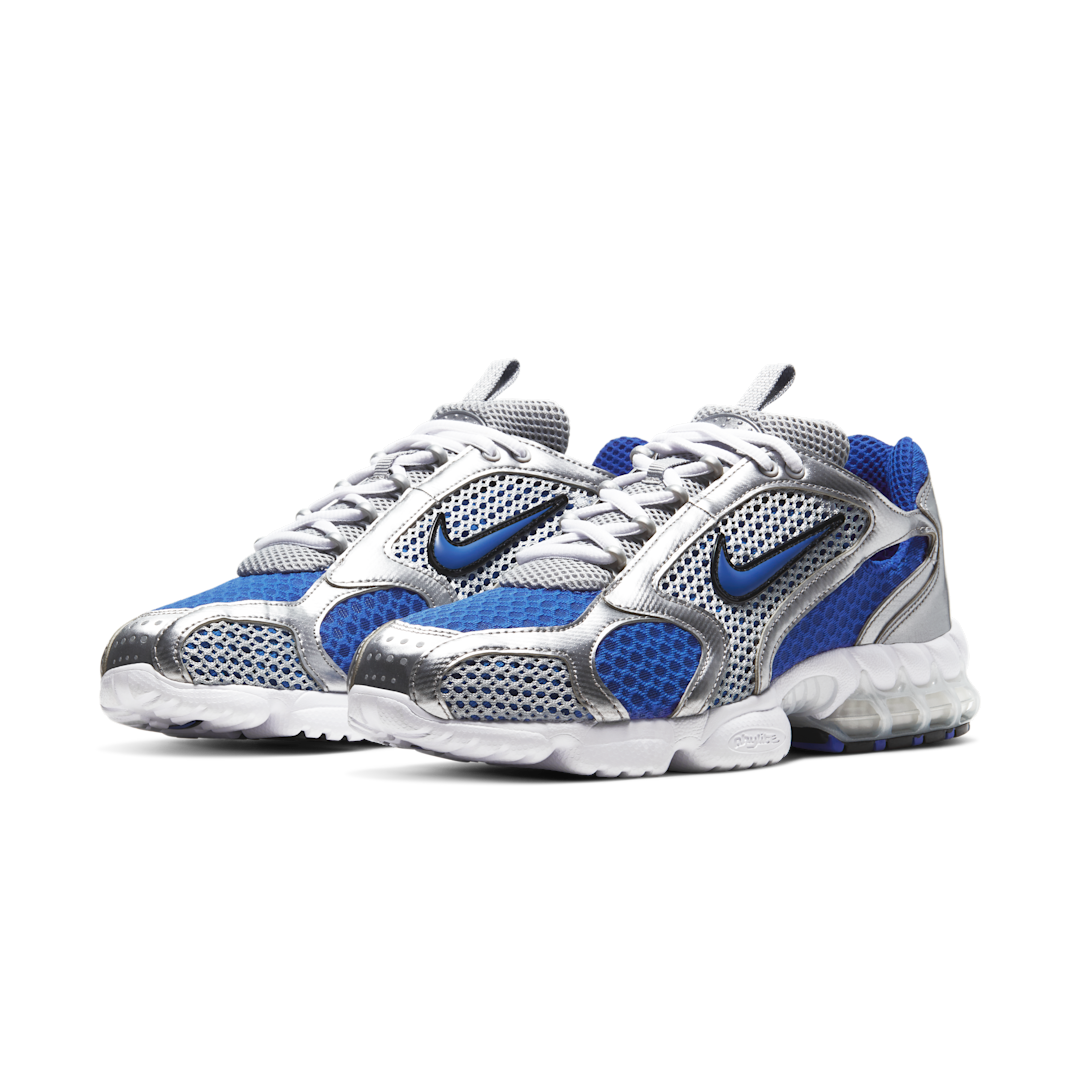 Nike Air Zoom Spiridon Cage 2 Varsity Royal (2020), Metallic Silver/Varsity Royal-White-Black (CJ1288-002)