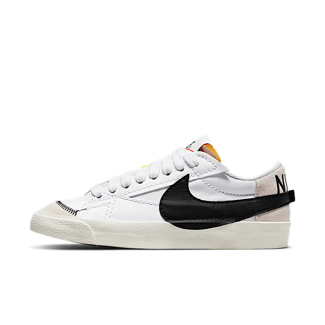 Nike Blazer Low 77 Jumbo White Black Sail, White/White/Sail/Black (DQ1470-101)