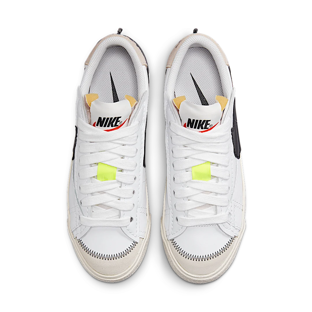 Nike Blazer Low 77 Jumbo White Black Sail, White/White/Sail/Black (DQ1470-101)