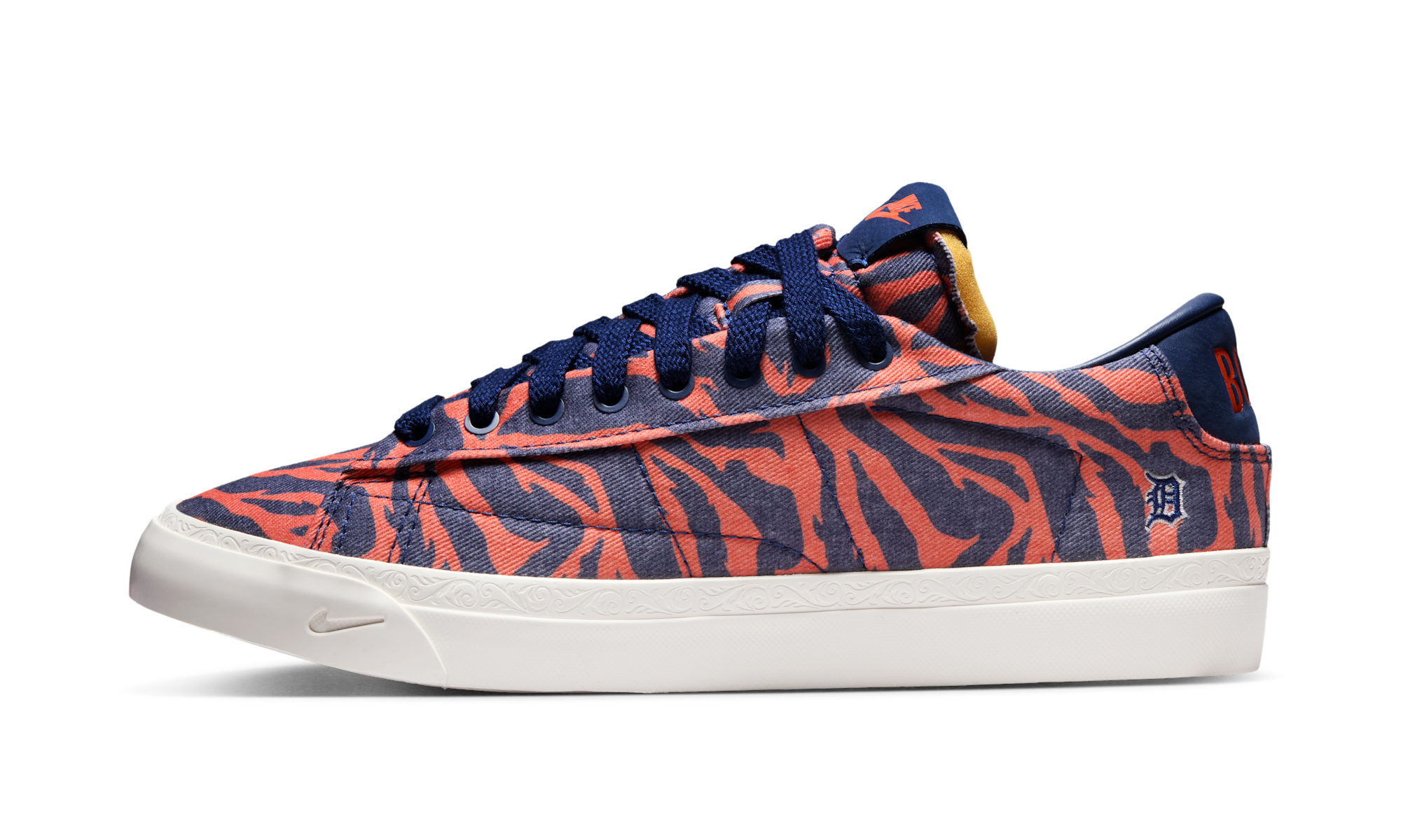 Nike Blazer Low Devin Booker Detroit Tigers Safety Orange Blue Void