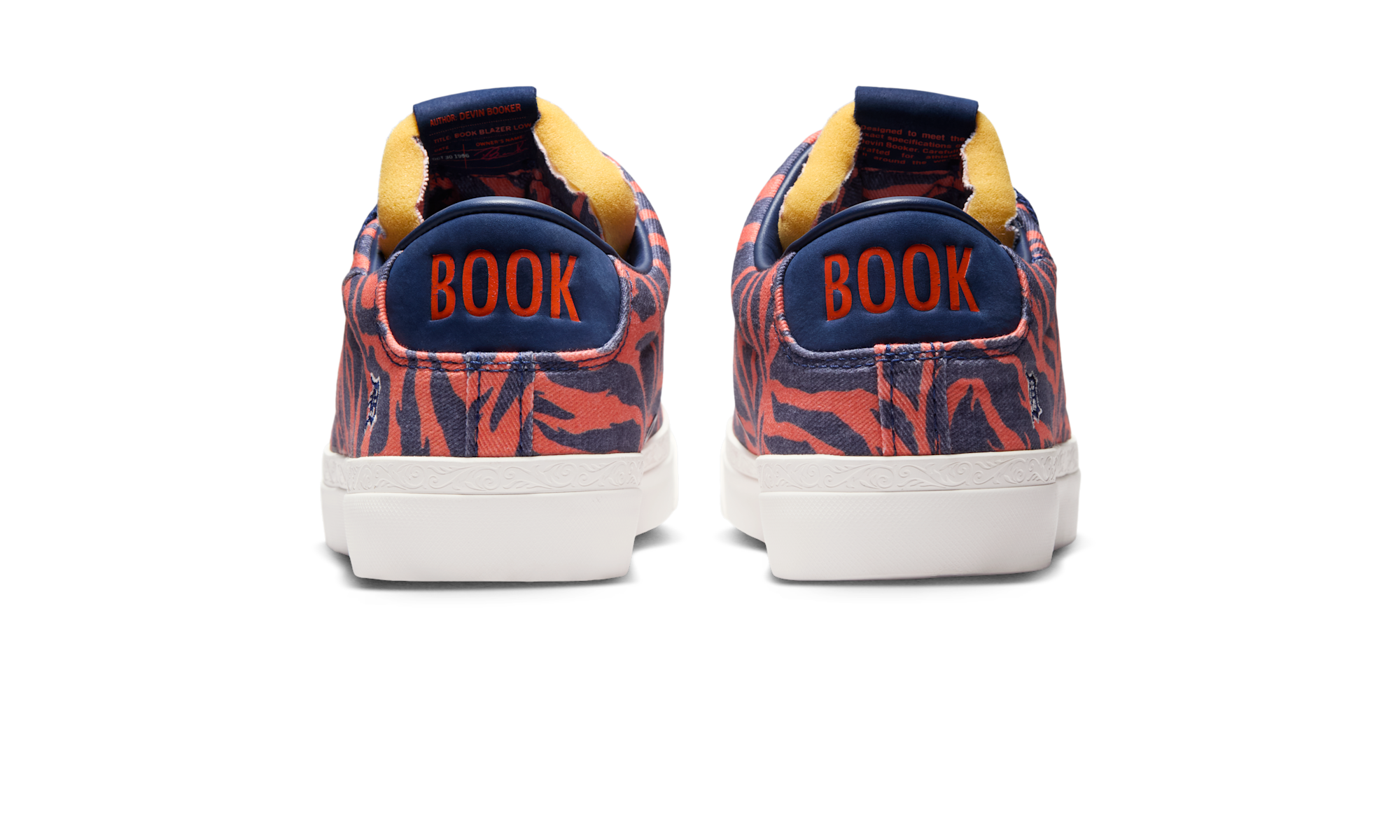 Nike Blazer Low Devin Booker Detroit Tigers Safety Orange Blue Void