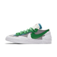 Nike Blazer Low sacai Medium Grey Classic Green