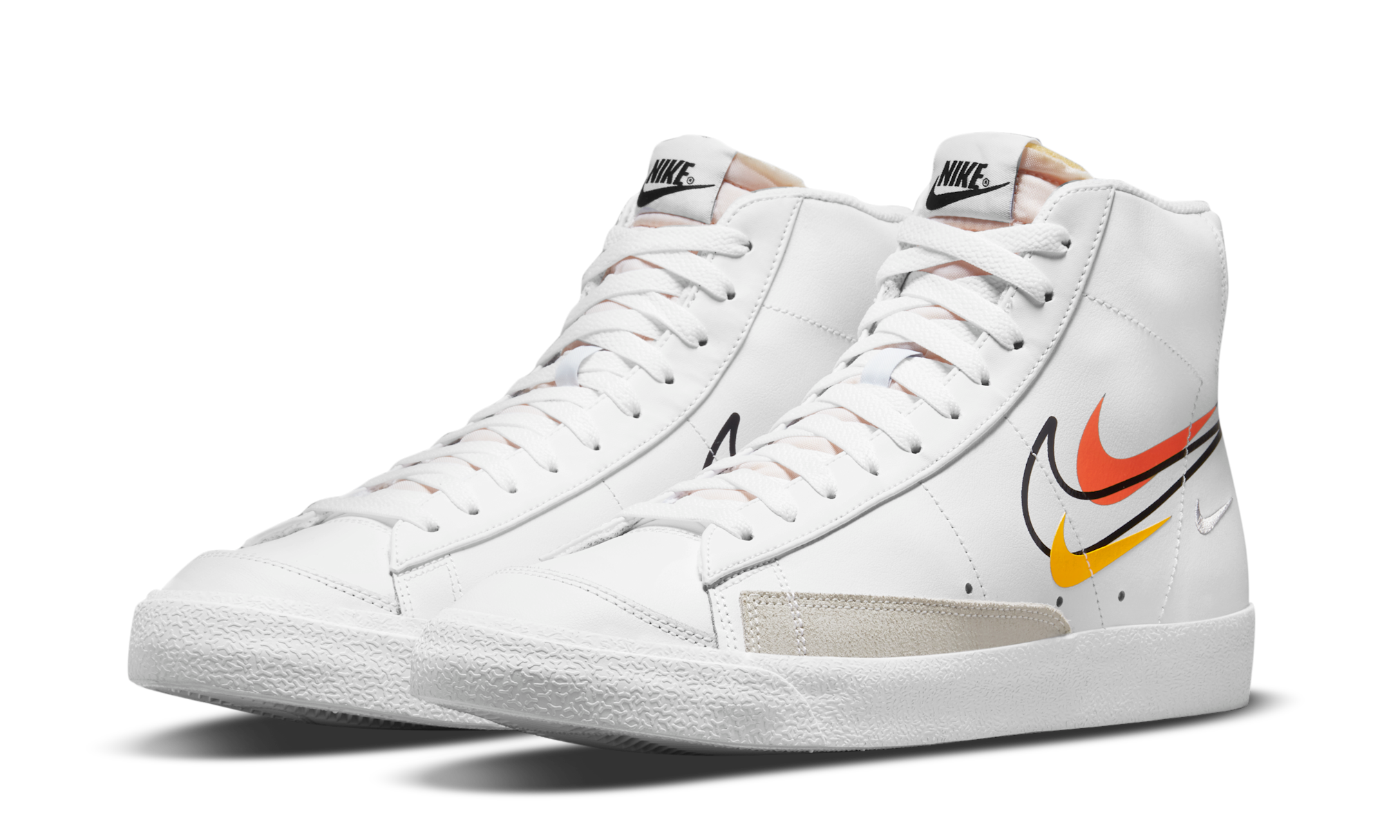 Nike Blazer Mid 77 Multi-Swoosh White