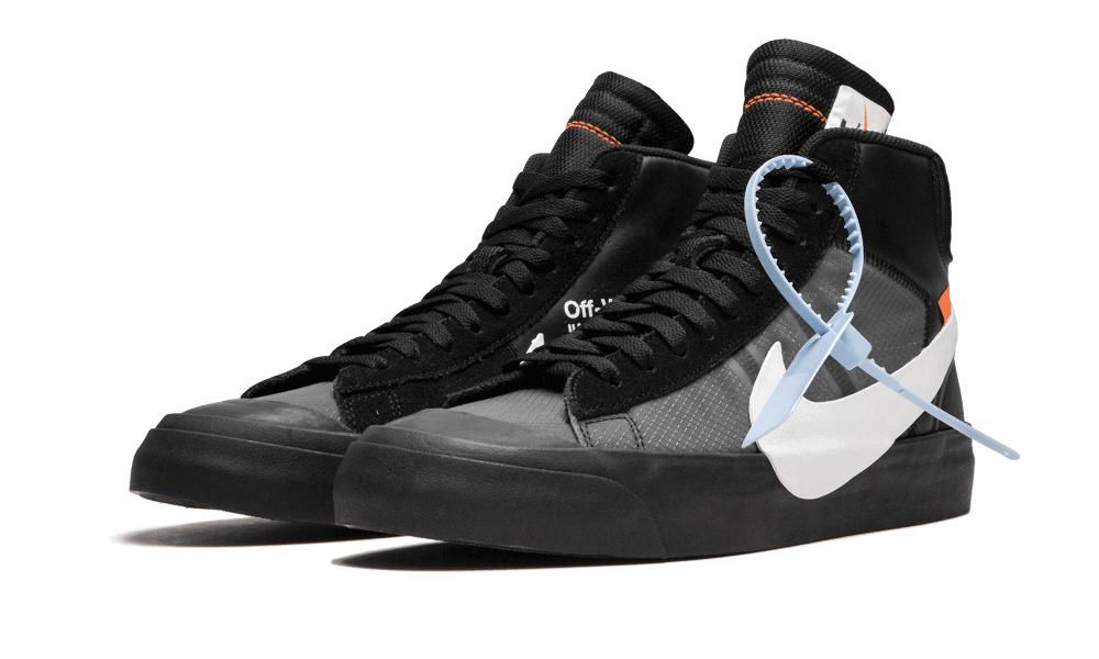 Nike Blazer Mid Off-White Grim Reaper, Black/White-Cone-Black (AA3832-001)