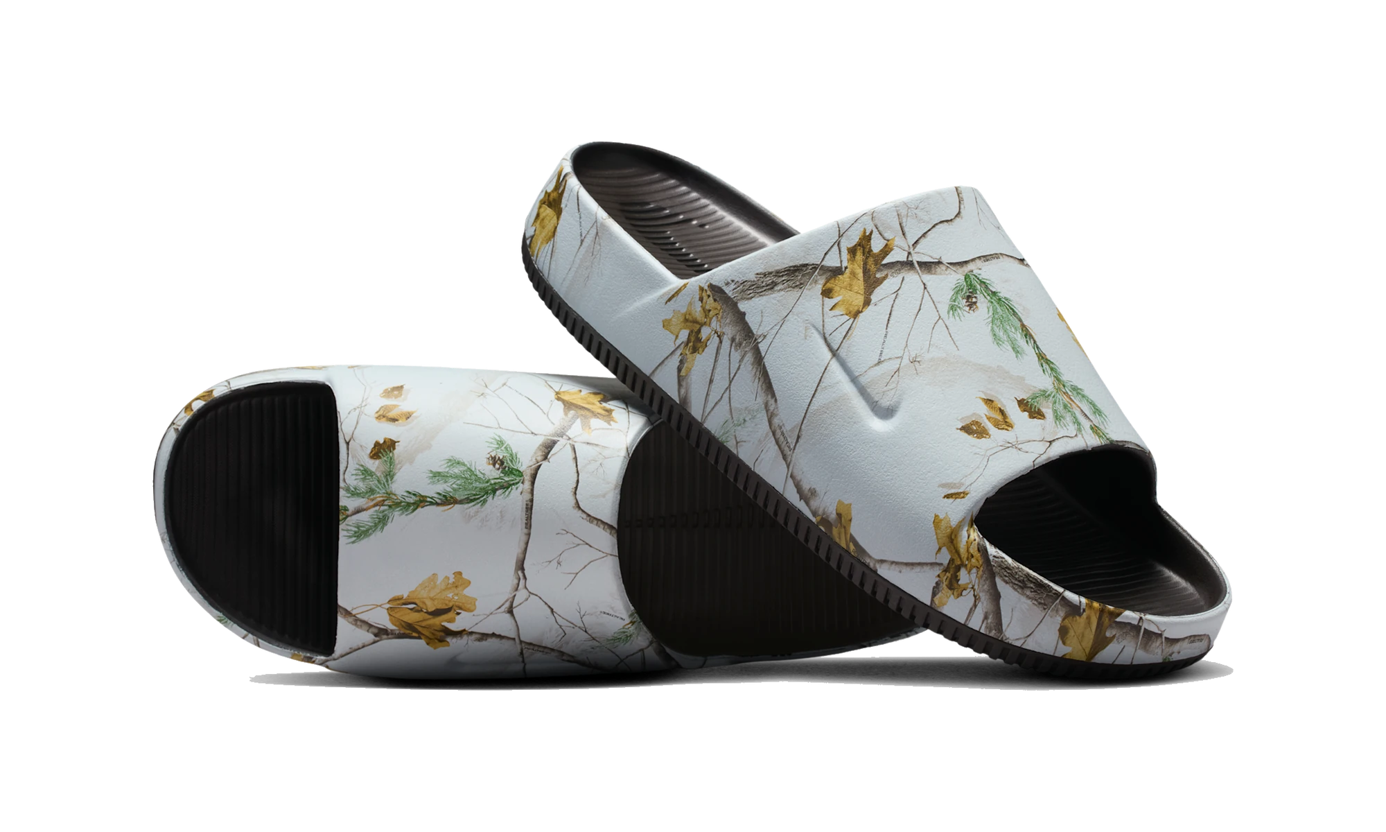 Nike Calm Slide Realtree Camo Velvet Brown