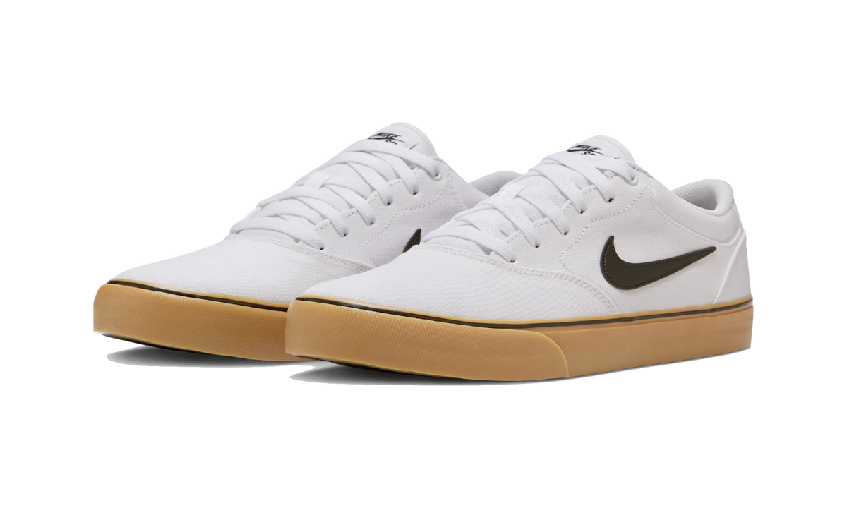 Nike Chron 2 Canvas SB White Gum Light Brown