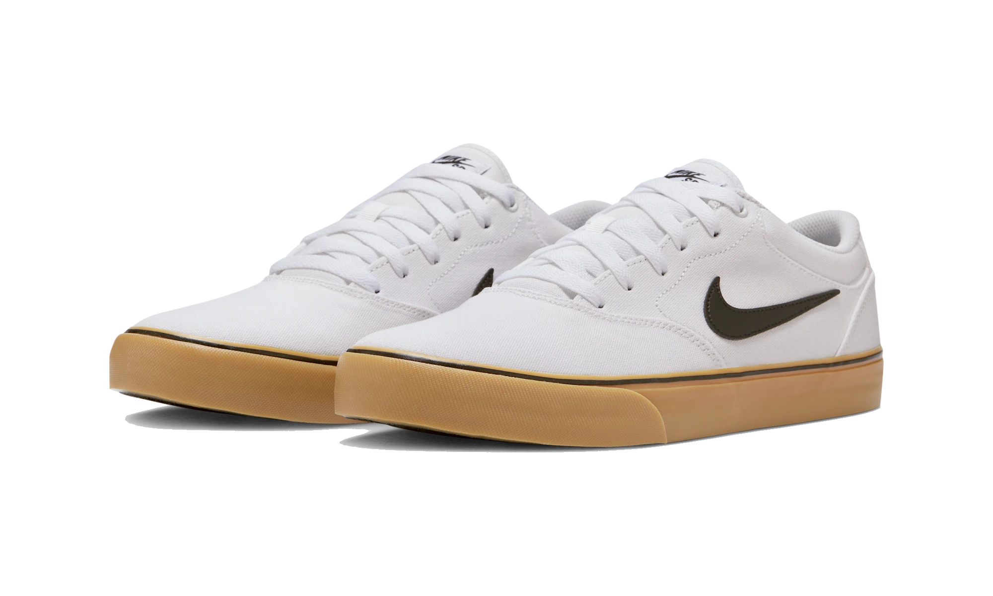 Nike Chron 2 Canvas SB White Gum Light Brown